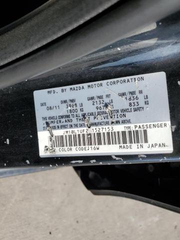 صورة رقم 10 من المزاد - 2012 MAZDA 3 I مع VIN JM1BL1UF2C1527153
