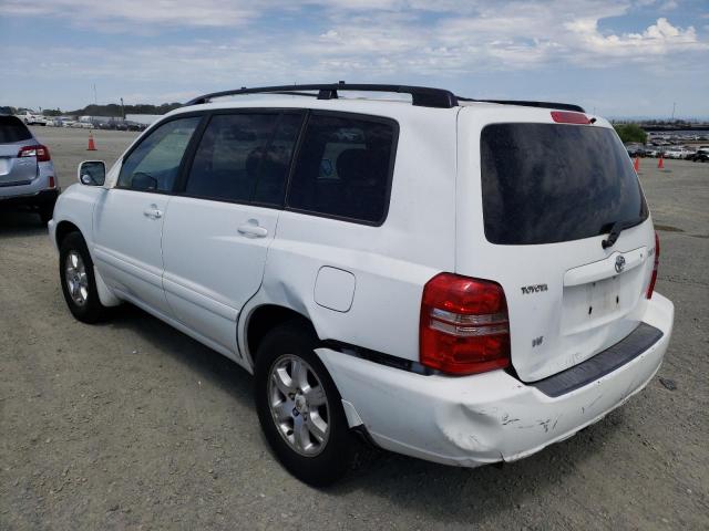 Photo 3 from auction – 2002 TOYOTA HIGHLANDER with VIN JTEGF21A520037611