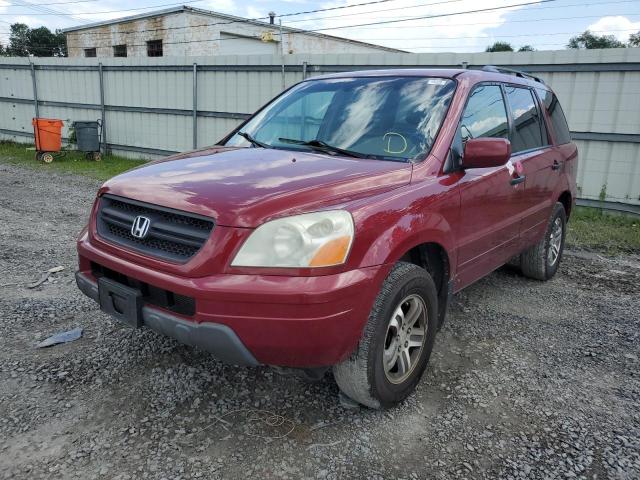 Photo 2 from auction – 2004 HONDA PILOT EXL with VIN 2HKYF18624H619594