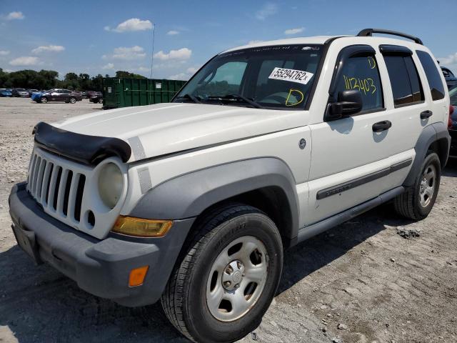 Photo 2 from auction – 2006 JEEP LIBERTY with VIN 1J4GL48K16W279929