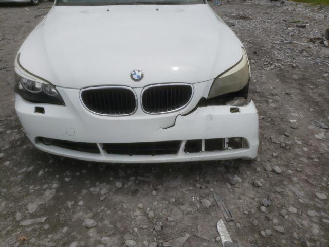 Photo 9 from auction – 2007 BMW 525 I with VIN WBANE53507CY04686