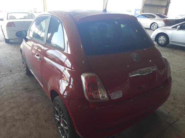Photo 3 from auction – 2012 FIAT 500 POP with VIN 3C3CFFAR1CT280616