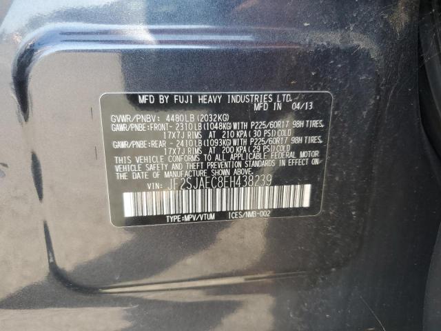 Photo 10 from auction – 2014 SUBARU FORESTER 2 with VIN JF2SJAEC8EH438239