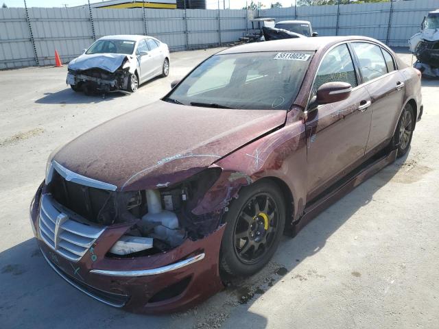 Photo 2 from auction – 2012 HYUNDAI GENESIS 3. with VIN KMHGC4DD1CU175702