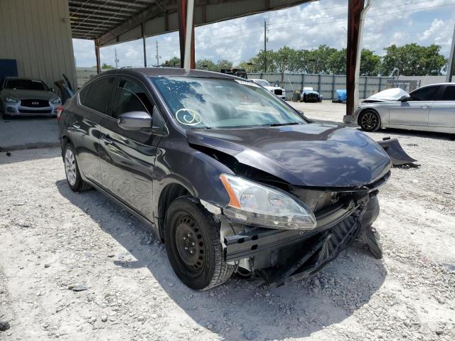 NISSAN SENTRA S 2015 with VIN 3N1AB7AP5FL685436 - Photo from auction