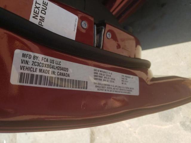 Photo 10 from auction – 2020 DODGE CHARGER SX with VIN 2C3CDXBG4LH204020