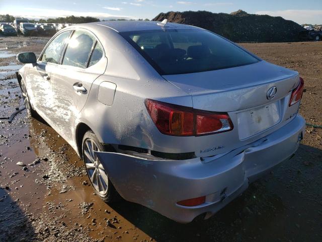 Photo 3 from auction – 2009 LEXUS IS 250 with VIN JTHCK262892029581