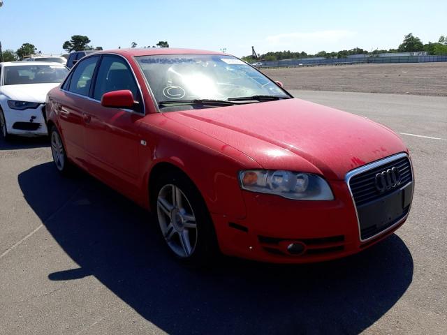 AUDI A4 2 2007 with VIN WAUAF78E37A103619 - Photo from auction