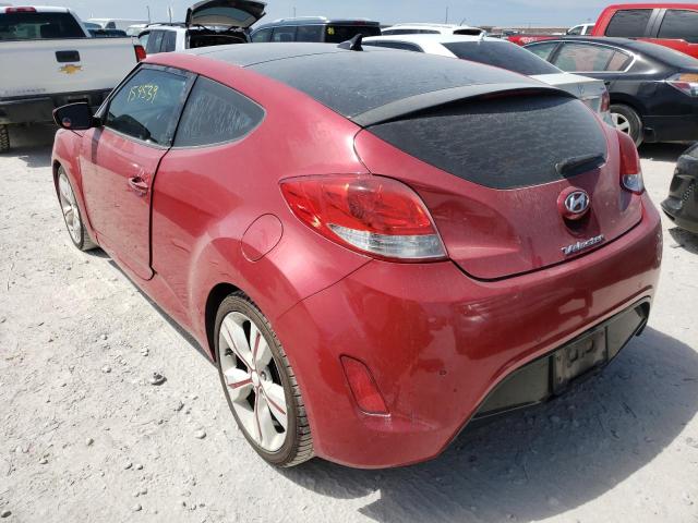 Photo 3 from auction – 2012 HYUNDAI VELOSTER with VIN KMHTC6AD8CU081024