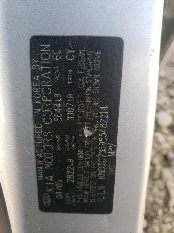 Photo 10 from auction – 2005 KIA SORENTO EX with VIN KNDJC733955482214