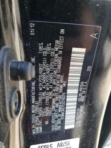 Photo 10 from auction – 2012 TOYOTA SIENNA LE with VIN 5TDKK3DC7CS216079