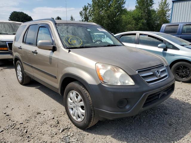 HONDA CR-V EX 2006 with VIN JHLRD78836C019456 - Photo from auction