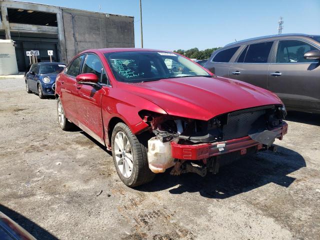 FORD FUSION SE 2020 with VIN 3FA6P0HD3LR227805 - Photo from auction