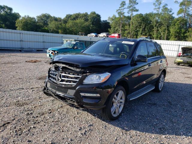 Photo 2 from auction – 2015 MERCEDES-BENZ ML 350 with VIN 4JGDA5JB7FA587405