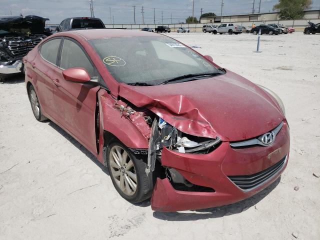 Photo 1 from auction – 2014 HYUNDAI ELANTRA SE with VIN KMHDH4AEXEU085954