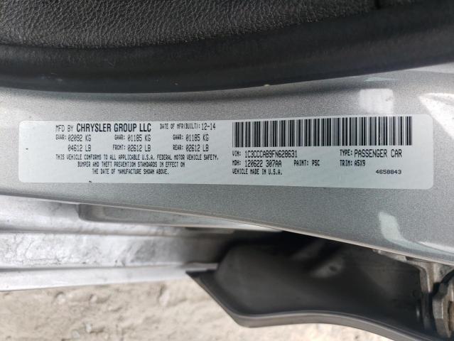 Photo 10 from auction – 2015 CHRYSLER 200 LIMITE with VIN 1C3CCCAB9FN628631