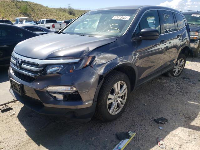 Photo 2 from auction – 2016 HONDA PILOT LX with VIN 5FNYF6H15GB032052
