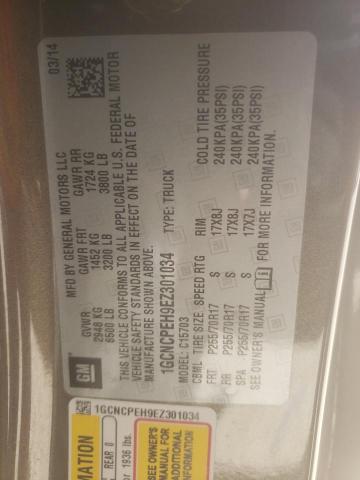Photo 10 from auction – 2014 CHEVROLET SILVERADO with VIN 1GCNCPEH9EZ301034