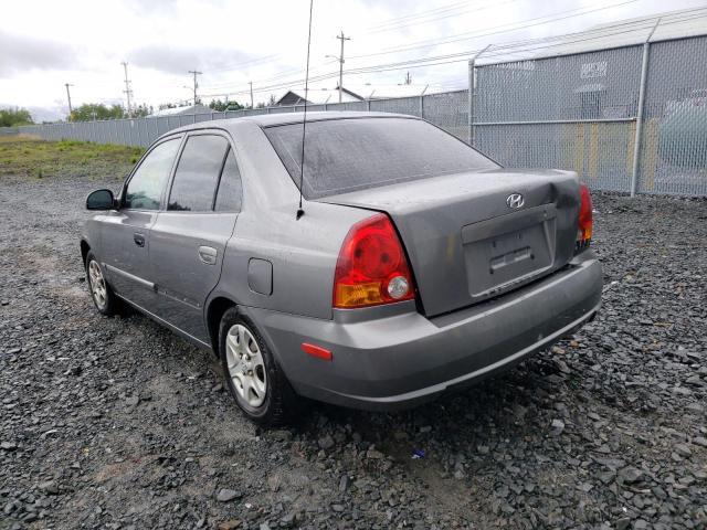 Photo 3 from auction – 2003 HYUNDAI ACCENT GL with VIN KMHCG45C73U460476