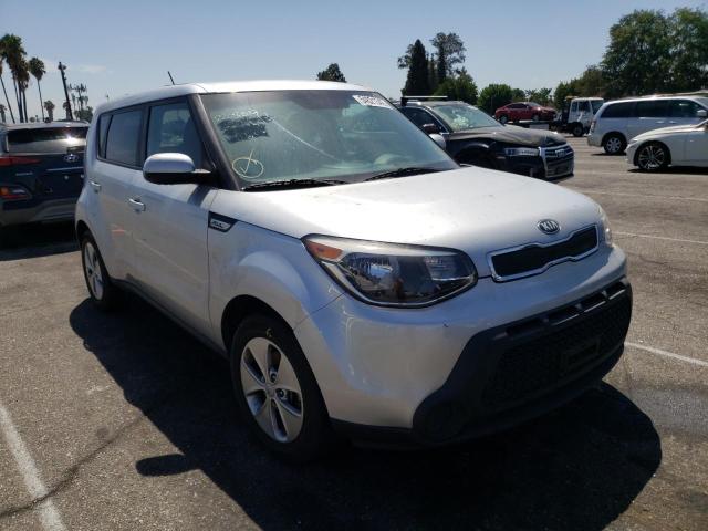 KIA SOUL 2015 with VIN KNDJN2A22F7787115 - Photo from auction