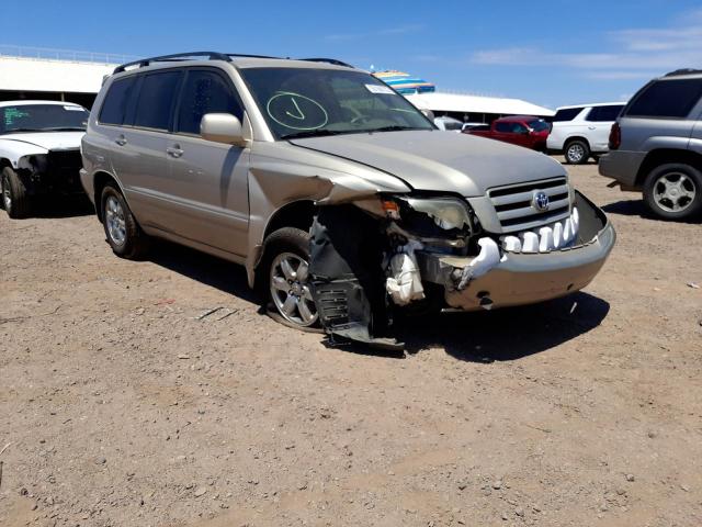 TOYOTA HIGHLANDER 2006 with VIN JTEEP21A960177445 - Photo from auction