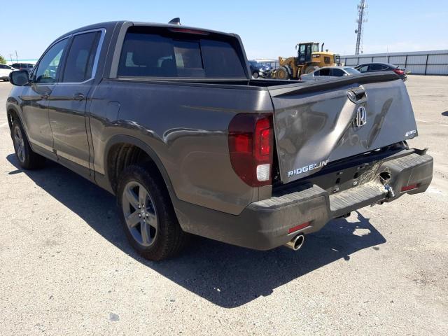 Photo 3 from auction – 2022 HONDA RIDGELINE with VIN 5FPYK3F51NB017133