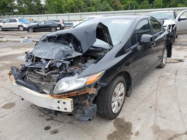 Photo 9 from auction – 2012 HONDA CIVIC LX with VIN 2HGFB2F53CH516132