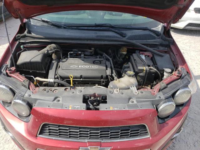 Photo 7 from auction – 2012 CHEVROLET SONIC LTZ with VIN 1G1JE5SH0C4135068
