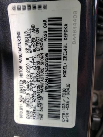 Photo 10 from auction – 2010 TOYOTA COROLLA BA with VIN 1NXBU4EE1AZ253598