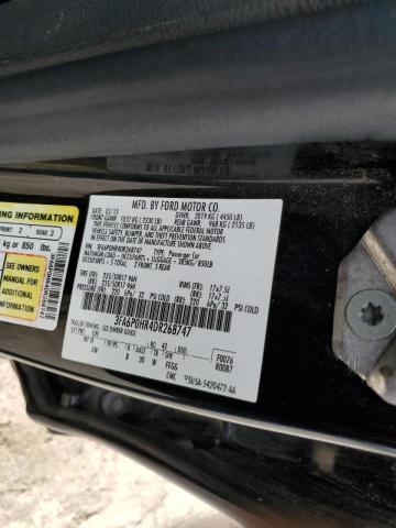 Photo 10 from auction – 2013 FORD FUSION SE with VIN 3FA6P0HR4DR268747