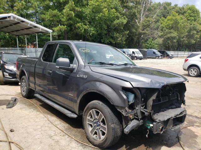 FORD F150 SUPER 2017 with VIN 1FTEX1CP3HFA69516 - Photo from auction