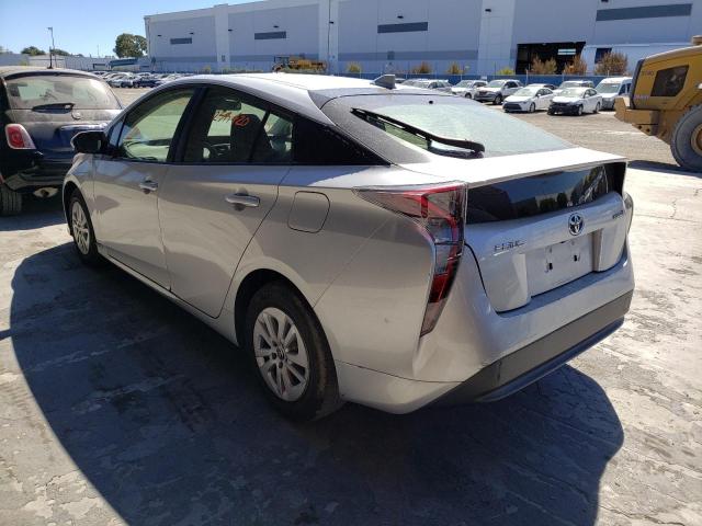 Photo 3 from auction – 2016 TOYOTA PRIUS with VIN JTDKBRFU9G3018586