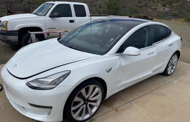 Photo 2 from auction – 2018 TESLA MODEL 3 with VIN 5YJ3E1EBXJF148450