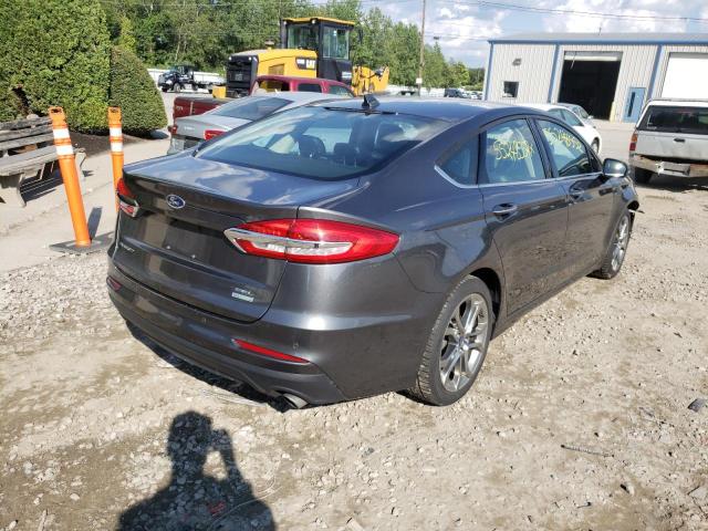Photo 4 from auction – 2020 FORD FUSION SEL with VIN 3FA6P0CD3LR137898