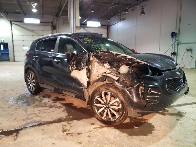 KIA SPORTAGE E 2017 with VIN KNDPNCAC8H7057723 - Photo from auction