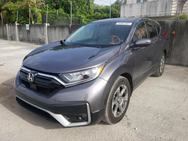 Photo 2 from auction – 2017 HONDA CR-V EX with VIN 7FARW1H58HE033048
