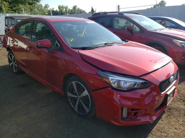 SUBARU IMPREZA SP 2017 with VIN 4S3GKAL67H3627657 - Photo from auction