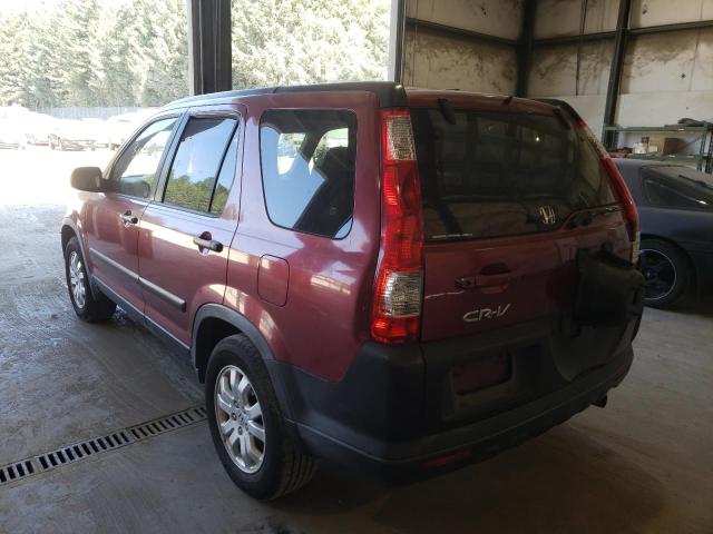 Photo 3 from auction – 2006 HONDA CR-V EX with VIN JHLRD788X6C010463