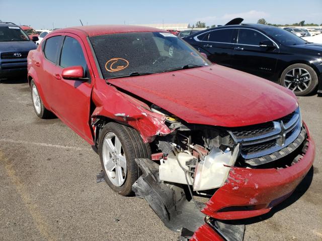DODGE AVENGER SX 2013 with VIN 1C3CDZCB6DN707006 - Photo from auction