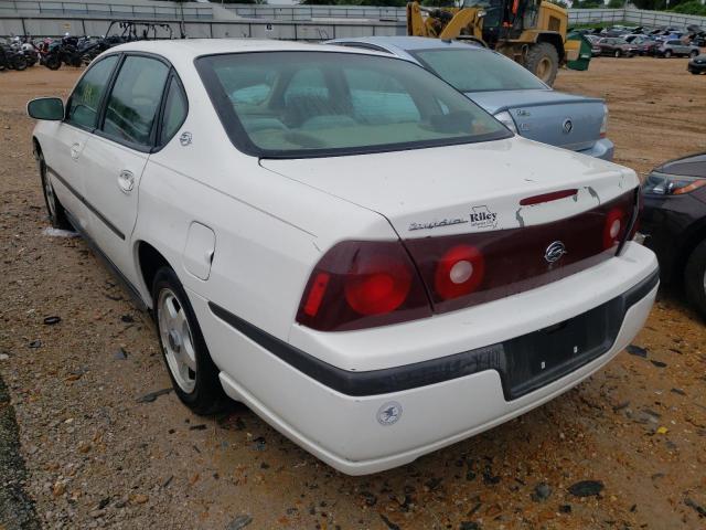 Photo 3 from auction – 2003 CHEVROLET IMPALA with VIN 2G1WF52E839206989