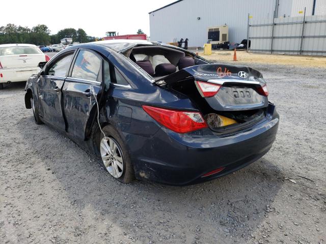 Photo 3 from auction – 2013 HYUNDAI SONATA GLS with VIN 5NPEB4AC8DH516342