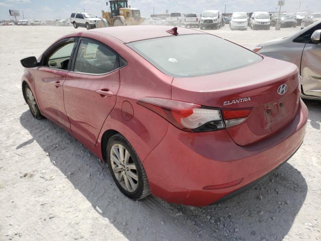 Photo 3 from auction – 2014 HYUNDAI ELANTRA SE with VIN KMHDH4AEXEU085954