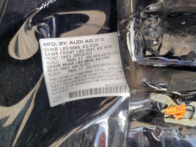 Photo 10 from auction – 2013 AUDI Q7 PRESTIG with VIN WA1DGAFE2DD002153