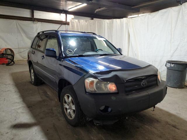 TOYOTA HIGHLANDER 2006 with VIN JTEHD21A160045656 - Photo from auction