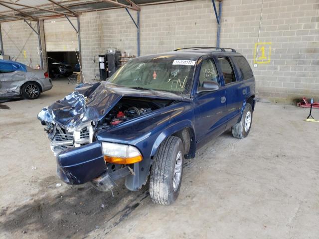 Photo 2 from auction – 2003 DODGE DURANGO SL with VIN 1D4HR48NX3F576831