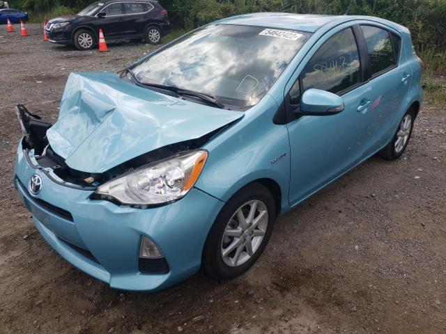 Photo 2 from auction – 2013 TOYOTA PRIUS C with VIN JTDKDTB32D1052848