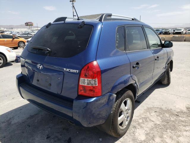 Photo 4 from auction – 2008 HYUNDAI TUCSON GLS with VIN KM8JM12B88U893533