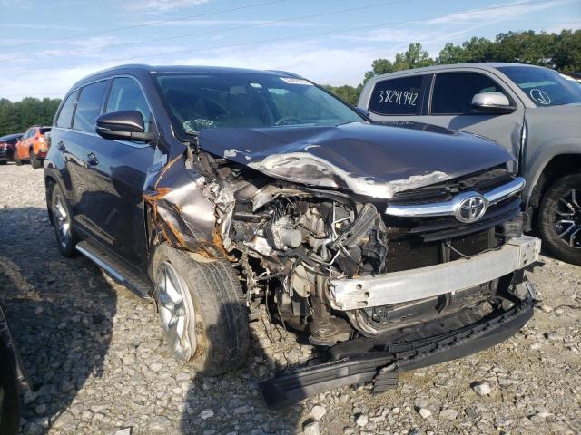 TOYOTA HIGHLANDER 2016 with VIN 5TDDKRFH7GS315141 - Photo from auction