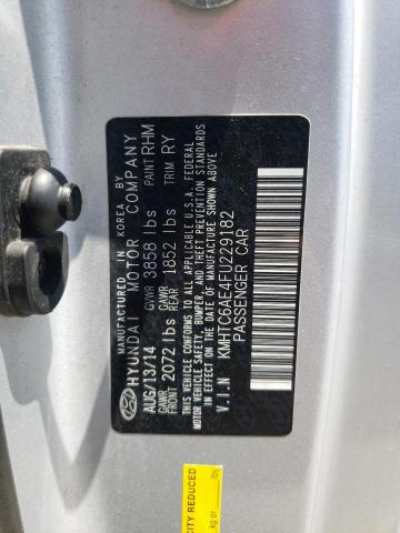 Photo 10 from auction – 2015 HYUNDAI VELOSTER T with VIN KMHTC6AE4FU229182