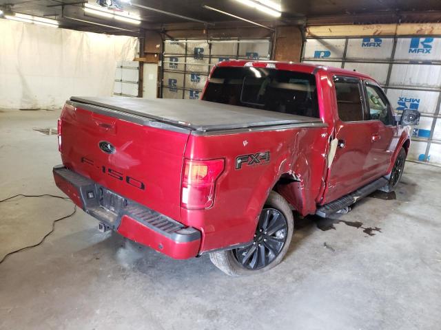 Photo 4 from auction – 2020 FORD F150 SUPER with VIN 1FTEW1E51LFB64387